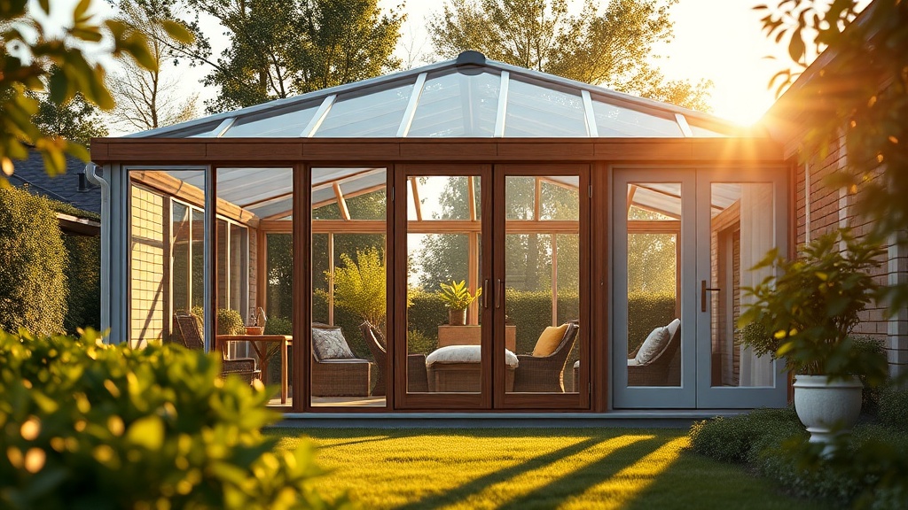 Wintergarten Eco 800: Materialvergleich Alu vs. Holz vs. Kunststoff
