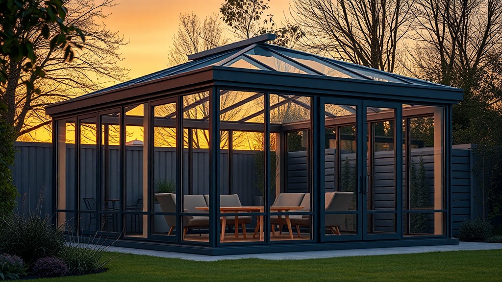 Wintergarten Pro Line 3000: Design-Tipps für moderne Optik