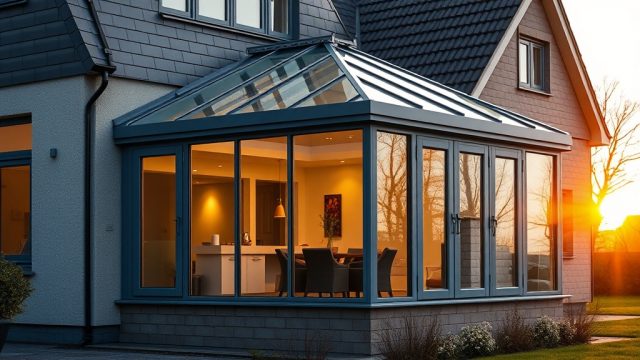 Wintergarten Pro Line 3000: Materialien und Verarbeitung
