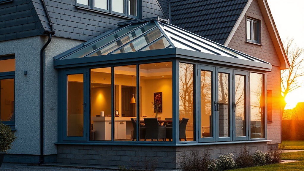 Wintergarten Pro Line 3000: Materialien und Verarbeitung