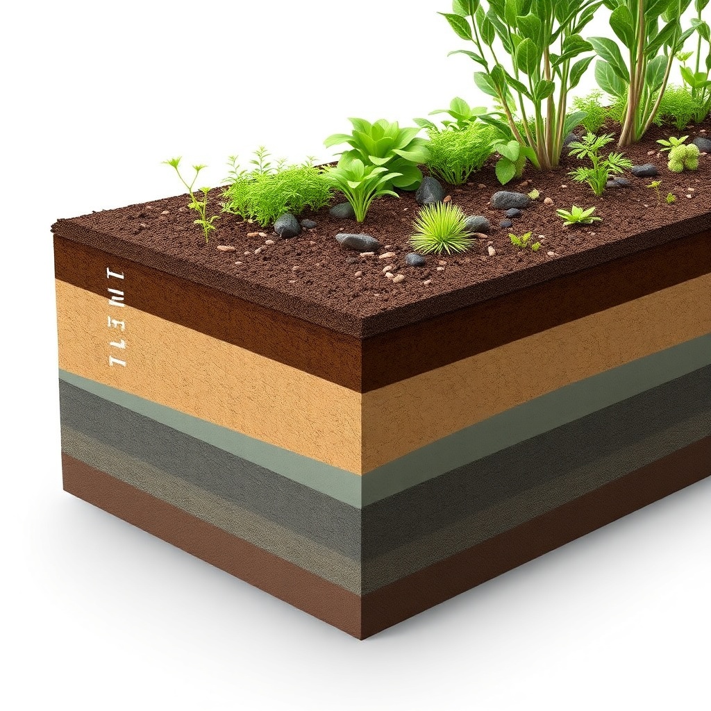 <clean photorealistic photo/illustration of a cross-section of the Wintergarten Eco 800 ro