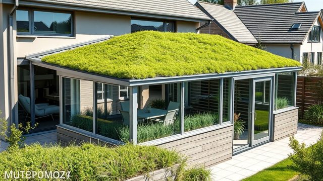 Wintergarten Eco 800: Dachbegrünung und Nachhaltigkeit – So geht’s