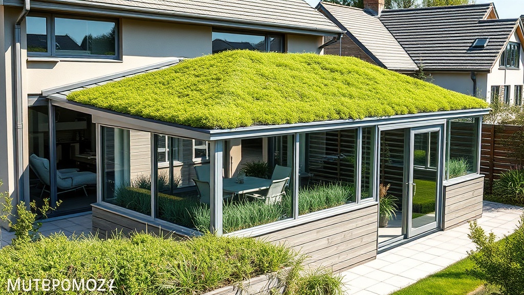 Wintergarten Eco 800: Dachbegrünung und Nachhaltigkeit – So geht’s