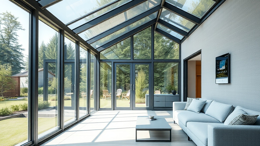 Wintergarten Eco 800: Smarte Steuerung und Heimautomation