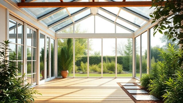 Wintergarten Eco 800: Verglasung im Vergleich – Doppel- vs. Dreifachverglasung