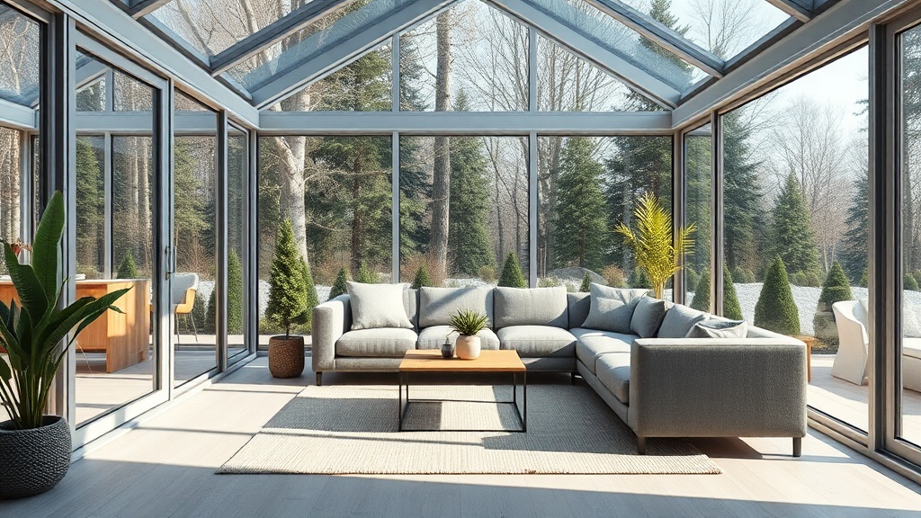 Wintergarten Eco 800: Nutzung als Wohnzimmer – kreative Ideen