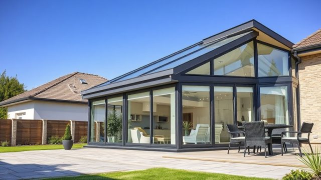 Wintergarten Pro Line 3000: Klimatisierung und Hitzeschutz im Sommer