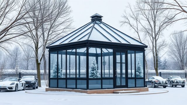 Wintergarten Classic 1500: Pflege und Wartung im Winter – So schützen Sie Ihr Glashaus