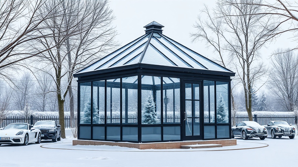 Wintergarten Classic 1500: Pflege und Wartung im Winter – So schützen Sie Ihr Glashaus
