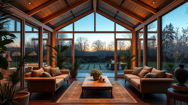 Wintergarten Eco 800: Wohnzimmer-Gestaltung – Ideen und Inspiration