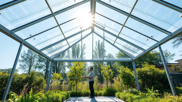 Wintergarten Pro Line 3000: Dachreinigung und Pflege – Tipps für langanhaltende Transparenz
